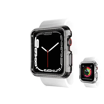 Itskins Spectrum Clear Series Case For Apple Watch 44/45Mm - Smoke - Tashqila Itskins Spectrum Clear Series Case For Apple Watch 44/45Mm - Smoke - Tashqila